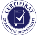 Držitel certifikátu Státního zdravotního ústavu